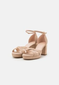 LEATHER - Plateausandalette - Beige 10 LEATHER - Plateausandalette - Beige -Anna Field 03317e61a03545bbbb00ce7b4896c308