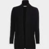 Anna Field RIBBED FOLD COLLAR - Strickjacke - Black 1 Anna Field RIBBED FOLD COLLAR - Strickjacke - Black -Anna Field 0aab0075d5504adf9fd8b467b74892ed