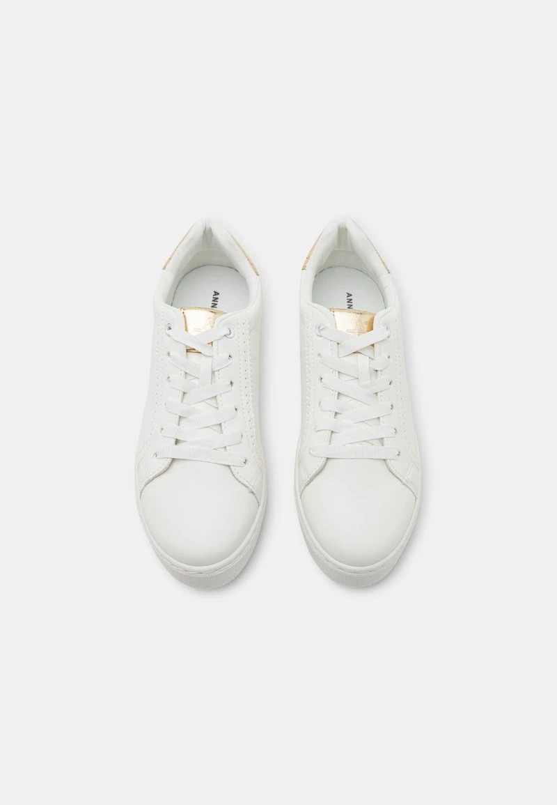 Anna Field Sneaker Low - White/gold 8 Anna Field Sneaker Low - White/gold – Bild 6