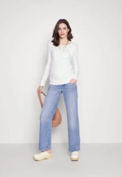 NURSING - BUTTON OPENING - Strickpullover - White 9 NURSING - BUTTON OPENING - Strickpullover - White -Anna Field 11b00c630f284382979b809d38e25bf7