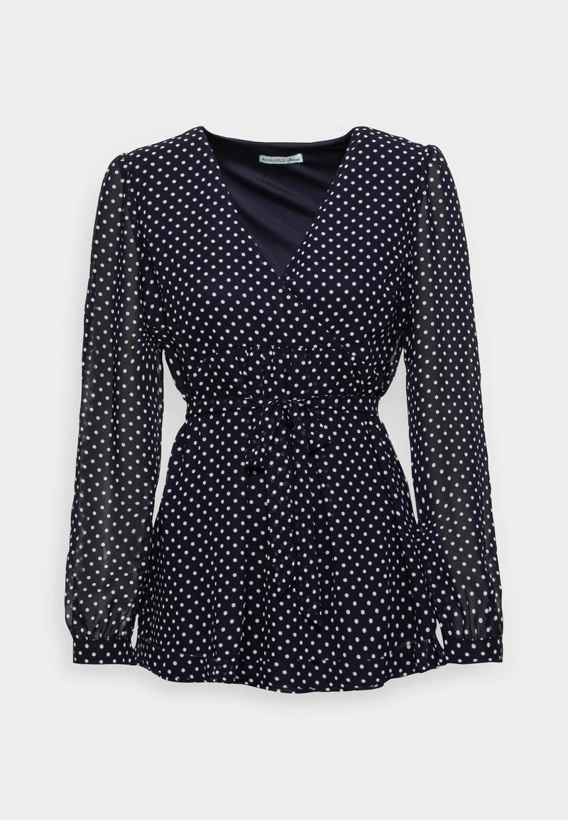 Bluse - Blue/white 6 Bluse - Blue/white – Bild 4