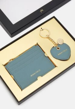 Anna Field SET - Visitenkartenetui - Blue