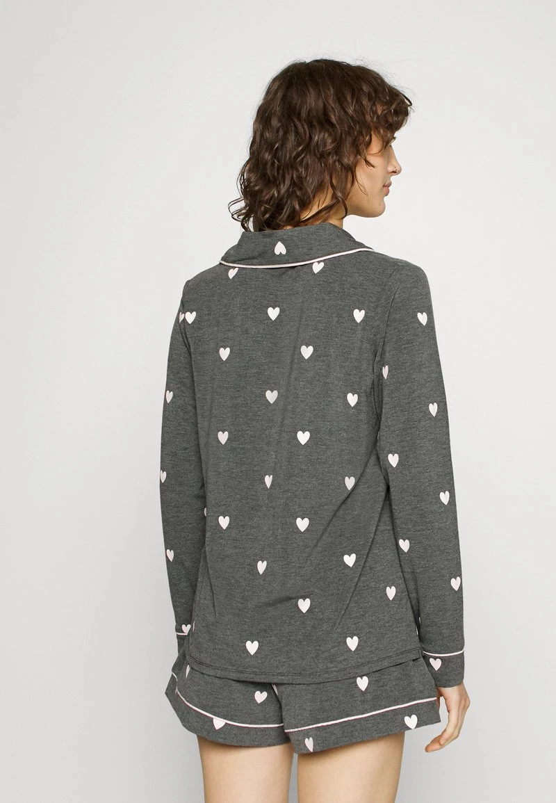 Anna Field Nachtwäsche Set - Dark Grey/pink 6 Anna Field Nachtwäsche Set - Dark Grey/pink – Bild 4