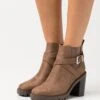 High Heel Stiefelette - Taupe 2 High Heel Stiefelette - Taupe -Anna Field 35b3b01d6bca4c7185678d0179639104