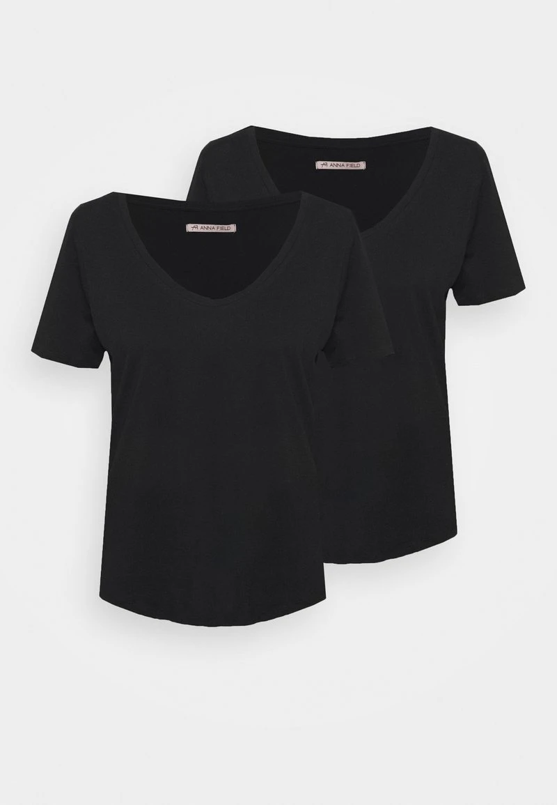 Anna Field T-Shirt Basic - Black 7 Anna Field T-Shirt Basic - Black – Bild 5