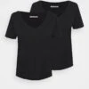 Anna Field T-Shirt Basic - Black 1 Anna Field T-Shirt Basic - Black -Anna Field 38797e8e175f4261876f959713edfbed