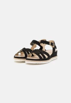 Anna Field LEATHER - Keilsandalette - Black 10 Anna Field LEATHER - Keilsandalette - Black -Anna Field 4895b5e19baf46ad93feada01a3b97e8