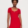 Anna Field Strickkleid - Red