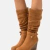Anna Field Keilstiefel - Cognac 2 Anna Field Keilstiefel - Cognac -Anna Field 4ded9da00a24466f8efdc2dd36c58e3a