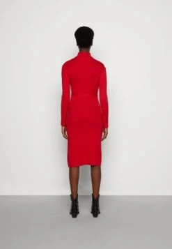 Anna Field ROLLKRAGEN RIPP MINI STRICKKLEID MIT GÜRTEL - Strickkleid - Red 10 Anna Field ROLLKRAGEN RIPP MINI STRICKKLEID MIT GÜRTEL - Strickkleid - Red -Anna Field 4ef1d85f8bbc434eb08163e6609c362a