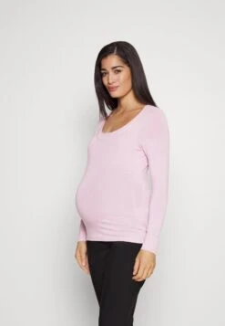 MATERNITY BASIC LONGSLEEVE 2 PACK - Langarmshirt - Pink/light Green 11 MATERNITY BASIC LONGSLEEVE 2 PACK - Langarmshirt - Pink/light Green -Anna Field 4fdb9102dce840008294794f71a97080
