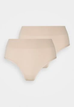 Anna Field 2PP HIGH WAIST THONG - String - Beige 12 Anna Field 2PP HIGH WAIST THONG - String - Beige -Anna Field 52550cf7f6e746b5830ec8afa788d255