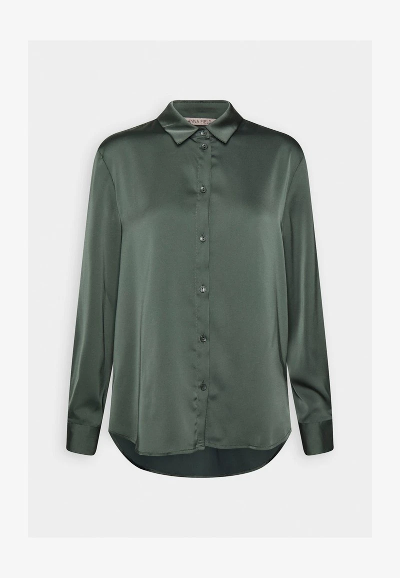 Anna Field Hemdbluse - Olive 3 Anna Field Hemdbluse - Olive