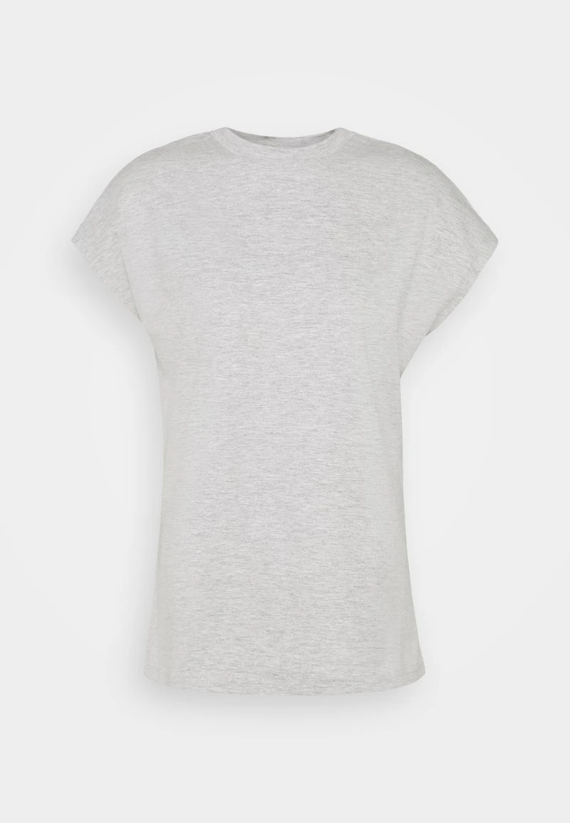 Anna Field T-Shirt Basic - Mottled Light Grey 3 Anna Field T-Shirt Basic - Mottled Light Grey