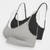 Anna Field MATERNITY SEAMLESS BRA 2 PACK - Bustier - Grey/black 2 Anna Field MATERNITY SEAMLESS BRA 2 PACK - Bustier - Grey/black -Anna Field 5a75f8e8aa114f748ddd1c810760d7a7