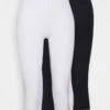 Anna Field 2 PACK - Leggings - Hosen - Black/white 2 Anna Field 2 PACK - Leggings - Hosen - Black/white -Anna Field 62036e537fb2444f9422916d00cc64f0