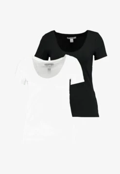 Anna Field 2 PACK - T-Shirt Basic - White/black 11 Anna Field 2 PACK - T-Shirt Basic - White/black -Anna Field 649693eb35dd4a52a4dfcb4efd25b2fd