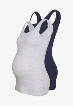 NURSING 2 PACK - Top - Top - Dark Blue/grey 13 NURSING 2 PACK - Top - Top - Dark Blue/grey -Anna Field 6e96f5c8d19445c387788d28c45df6da