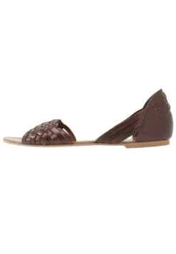 Anna Field LEATHER - Riemensandalette - Cognac