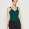 Anna Field Top - Dark Green