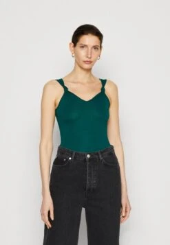 Anna Field Top - Dark Green