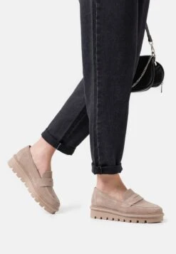 Neue Produkte 15 COMFORT LEATHER - Slipper - Taupe