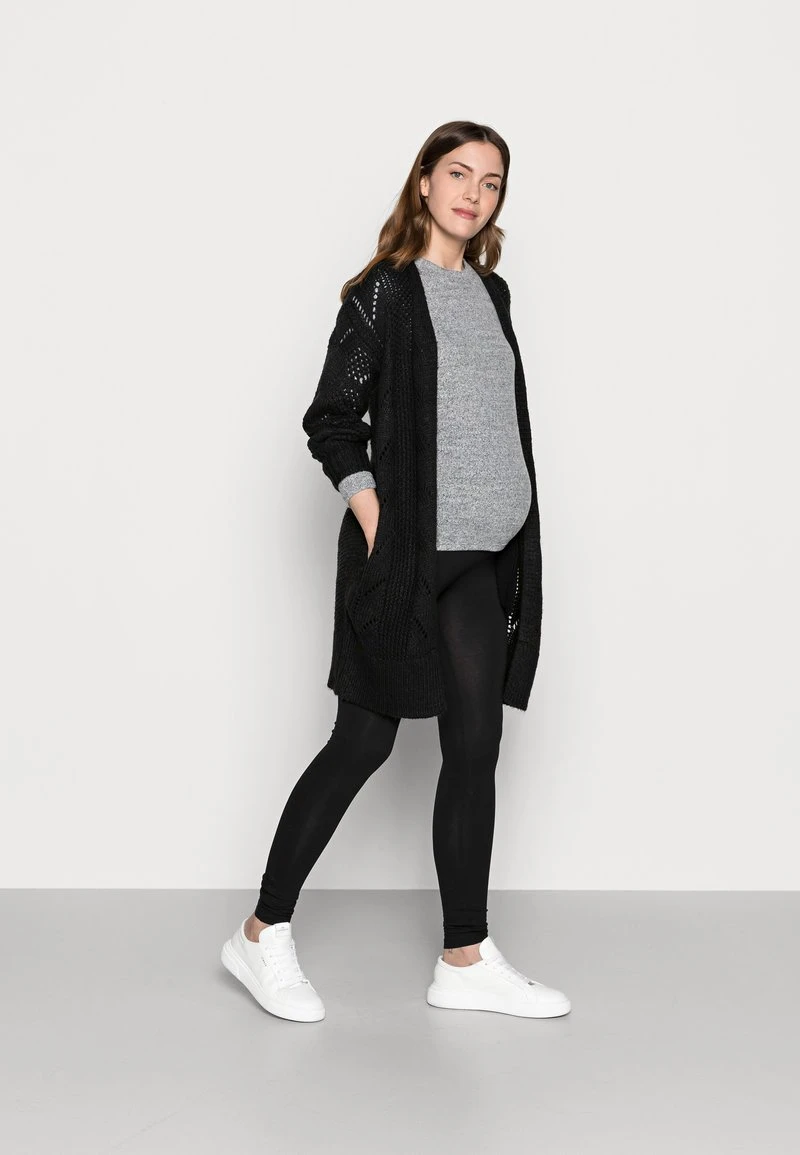 2 PACK - Leggings - Hosen - Grey/black 3 2 PACK - Leggings - Hosen - Grey/black