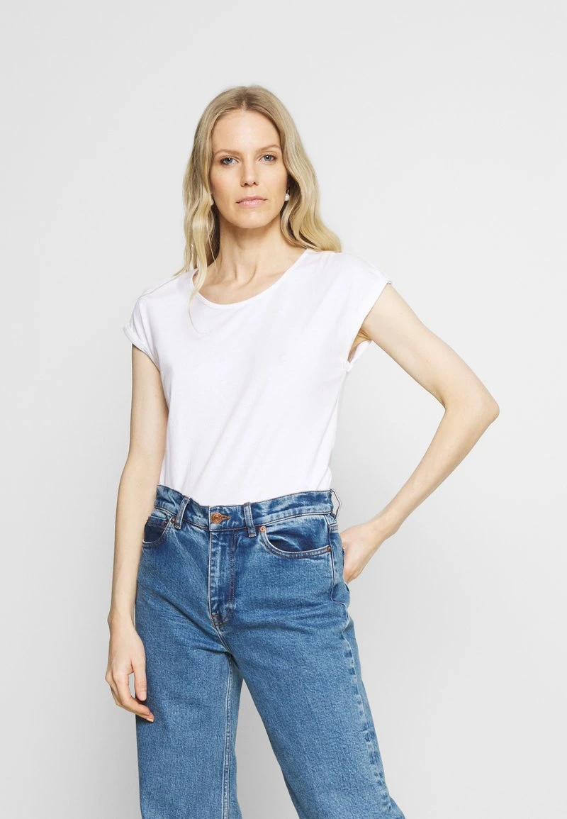 Anna Field 3 PACK - T-Shirt Basic - Black/white/mottled Light Grey 4 Anna Field 3 PACK - T-Shirt Basic - Black/white/mottled Light Grey – Bild 2