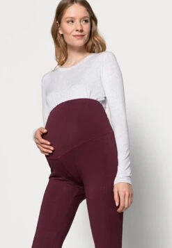 3 PACK - Leggings - Hosen - Black/bordeaux/dark Blue 12 3 PACK - Leggings - Hosen - Black/bordeaux/dark Blue -Anna Field 83a1942c6db748fd892950271cdd6156