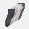 Anna Field SOFT RIBBED SNEAKER SOCKS 5PACK - Socken - Grey/beige 1 Anna Field SOFT RIBBED SNEAKER SOCKS 5PACK - Socken - Grey/beige -Anna Field 8484eb7d7e8a4ccba1dc4dc3ba7a9d7f 1