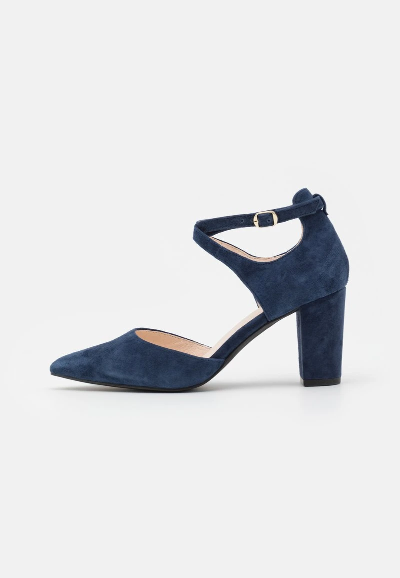 Anna Field LEATHER - High Heel Pumps - Dark Blue 4 Anna Field LEATHER - High Heel Pumps - Dark Blue – Bild 2