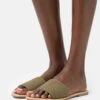 Anna Field 2 PACK - Pantolette Flach - Khaki/gold 1 Anna Field 2 PACK - Pantolette Flach - Khaki/gold -Anna Field 8f936aaea2914a529aa6bfb08bedb9d2