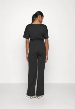 SHORT SLEEVE WRAP JUMPSUIT - Jumpsuit - Black 10 SHORT SLEEVE WRAP JUMPSUIT - Jumpsuit - Black -Anna Field 916c9e2f7b054f20aa7ff4ca0c540e4f