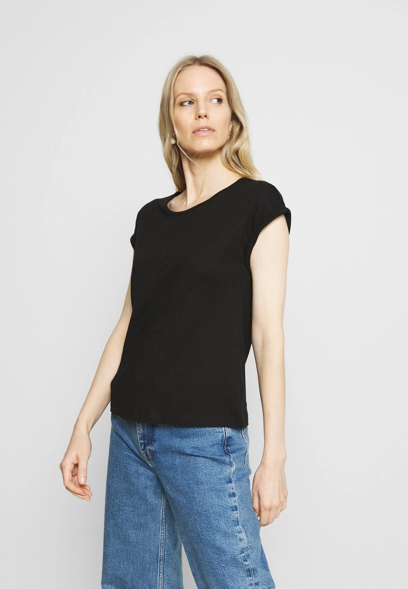 Anna Field 3 PACK - T-Shirt Basic - Black/white/mottled Light Grey 7 Anna Field 3 PACK - T-Shirt Basic - Black/white/mottled Light Grey – Bild 5