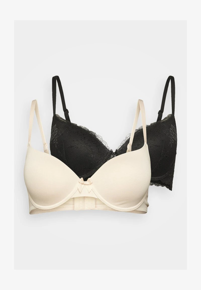Anna Field 2 PACK - Bügel BH - Black/nude 7 Anna Field 2 PACK - Bügel BH - Black/nude – Bild 5