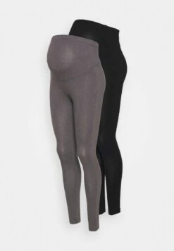 2 PACK - Leggings - Hosen - Grey/black 13 2 PACK - Leggings - Hosen - Grey/black -Anna Field 97f773dd19b84eacbe87df1cc54b0026