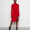 Anna Field ROLLKRAGEN RIPP MINI STRICKKLEID MIT GÜRTEL - Strickkleid - Red 2 Anna Field ROLLKRAGEN RIPP MINI STRICKKLEID MIT GÜRTEL - Strickkleid - Red -Anna Field 9fda608887c6431580b68dc824e7e09f