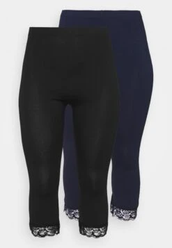 2 PACK - Leggings - Hosen - Black/dark Blue 12 2 PACK - Leggings - Hosen - Black/dark Blue -Anna Field a3ae61bd7b83442d91af6ba5e310d344 1