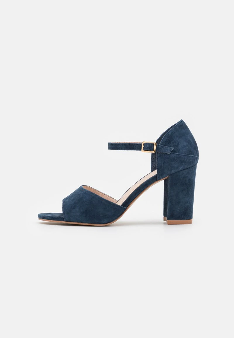 LEATHER - Riemensandalette - Dark Blue 4 LEATHER - Riemensandalette - Dark Blue – Bild 2