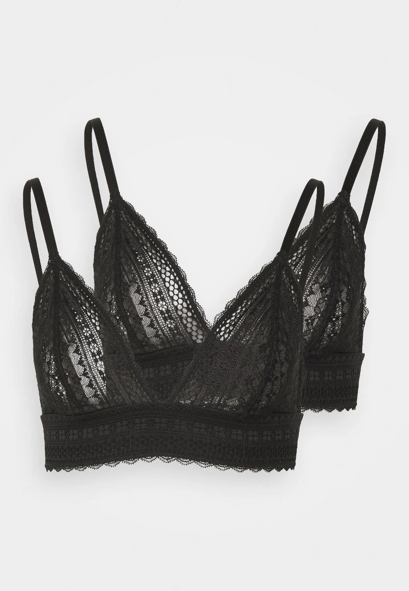 Anna Field 2PP GREER LACE BRALETTE - Triangel BH - Black 6 Anna Field 2PP GREER LACE BRALETTE - Triangel BH - Black – Bild 4