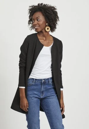 Anna Field RIBBED FOLD COLLAR - Strickjacke - Black 8 Anna Field RIBBED FOLD COLLAR - Strickjacke - Black – Bild 6