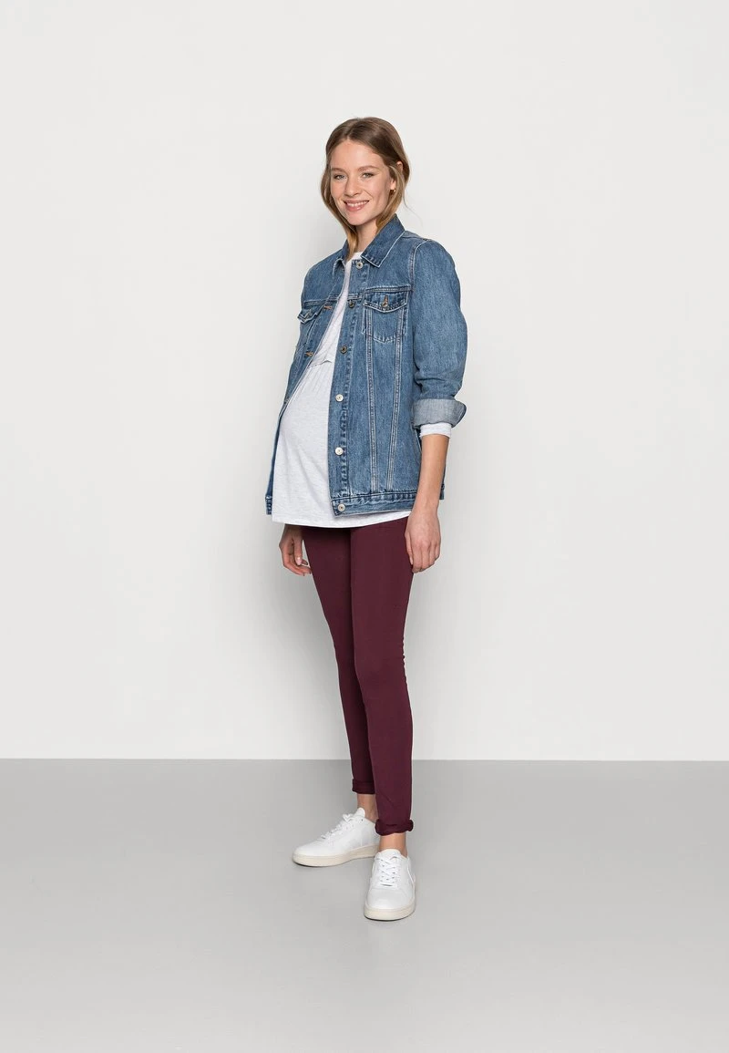 3 PACK - Leggings - Hosen - Black/bordeaux/dark Blue 3 3 PACK - Leggings - Hosen - Black/bordeaux/dark Blue