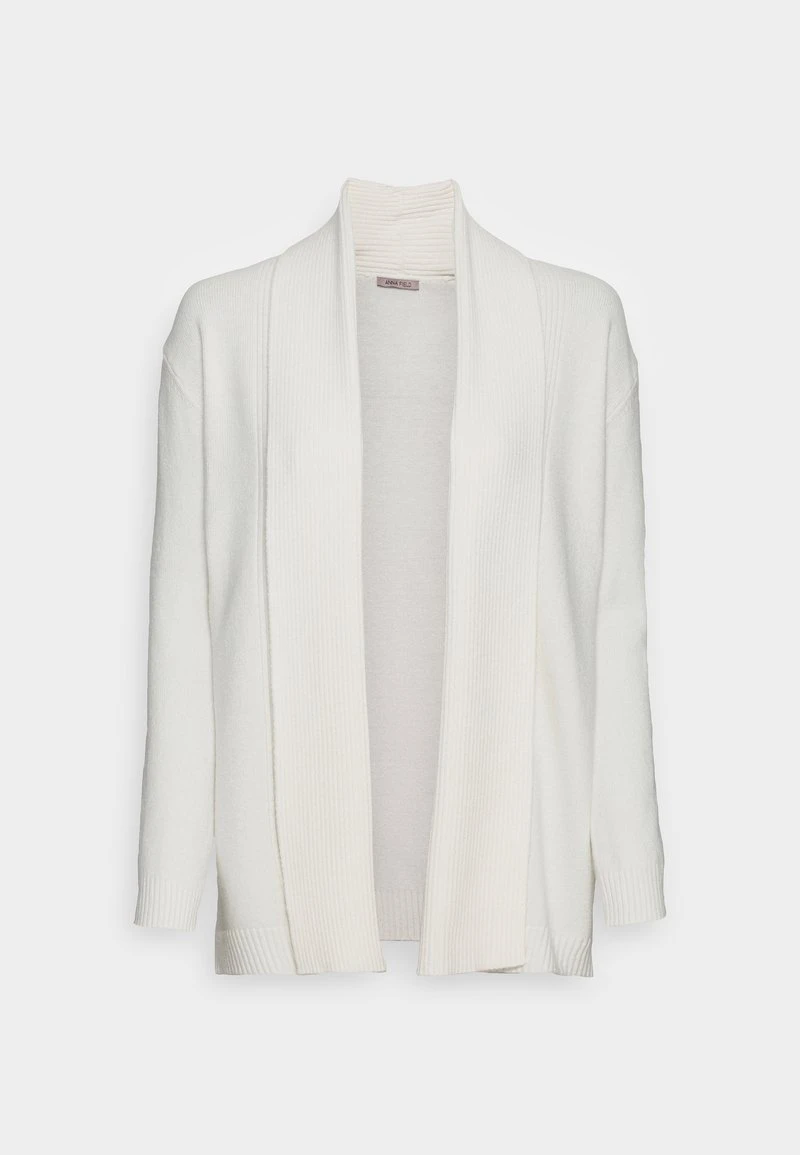 Anna Field RIBBED FOLD COLLAR - Strickjacke - Black 7 Anna Field RIBBED FOLD COLLAR - Strickjacke - Black – Bild 5