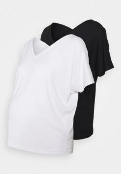 2 PACK - T-Shirt Basic - White/black 13 2 PACK - T-Shirt Basic - White/black -Anna Field ca1a509713e749ac88ced90655a573b3 1