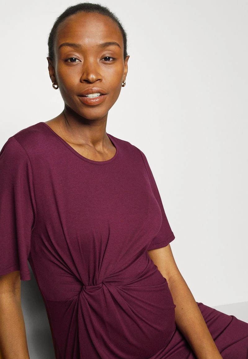 SLEEVES MINI DRESS - Jerseykleid - Purple 6 SLEEVES MINI DRESS - Jerseykleid - Purple – Bild 4