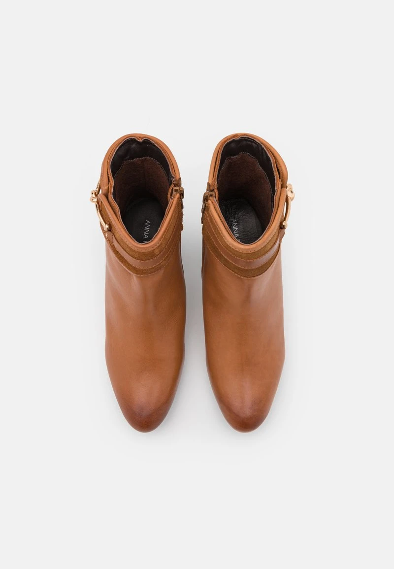 Anna Field LEATHER - Stiefelette - Cognac 8 Anna Field LEATHER - Stiefelette - Cognac – Bild 6