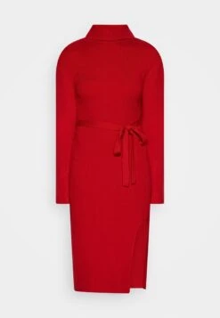 Anna Field ROLLKRAGEN RIPP MINI STRICKKLEID MIT GÜRTEL - Strickkleid - Red 12 Anna Field ROLLKRAGEN RIPP MINI STRICKKLEID MIT GÜRTEL - Strickkleid - Red -Anna Field d04bebcd58f24f00a11111c54cc28fcb