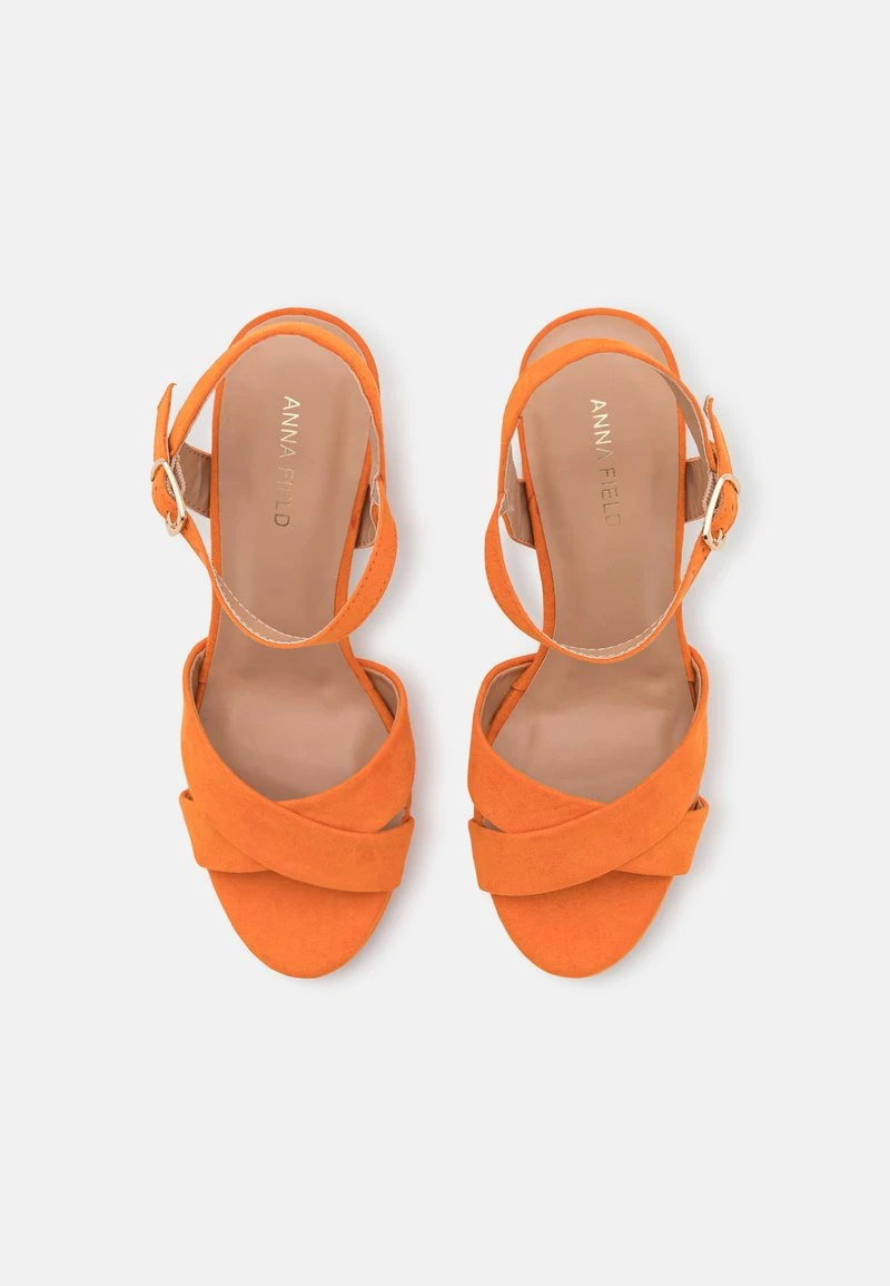 Anna Field Riemensandalette - Orange 8 Anna Field Riemensandalette - Orange – Bild 6