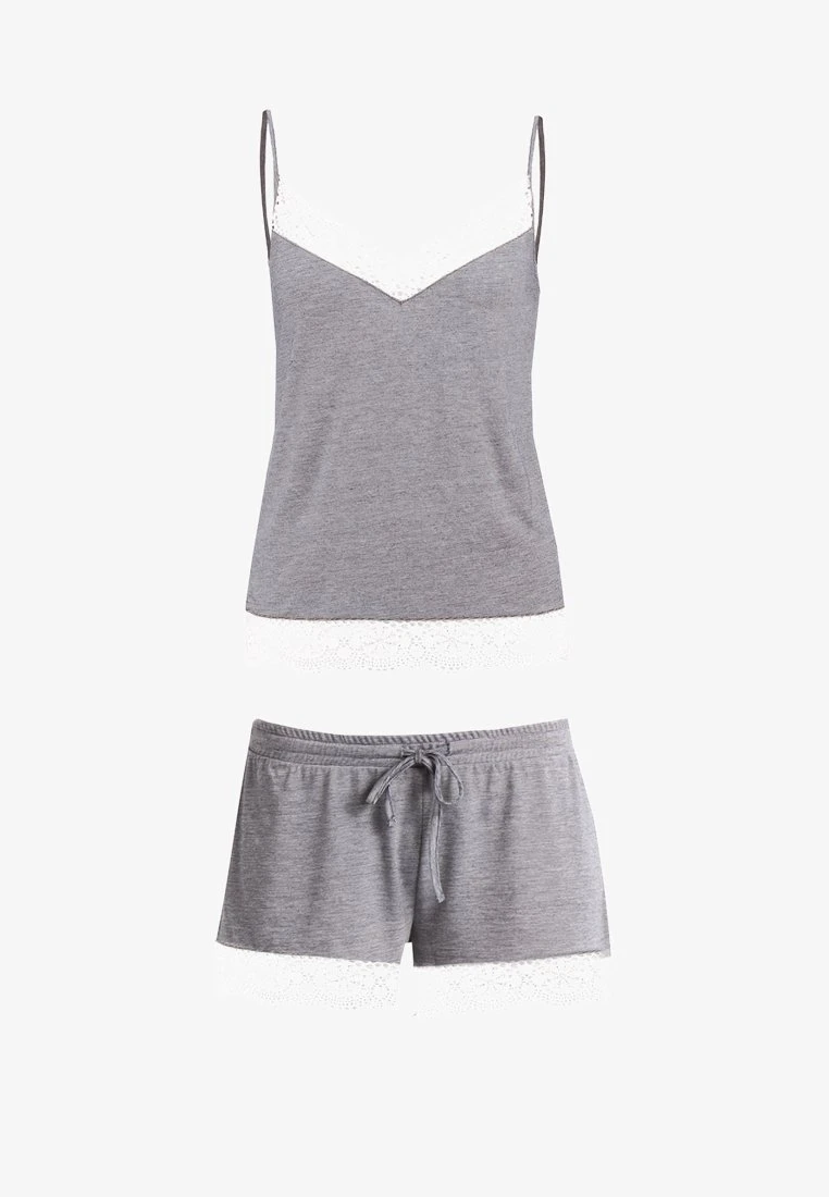 Anna Field SET - Nachtwäsche Set - Off-white/dark Blue 8 Anna Field SET - Nachtwäsche Set - Off-white/dark Blue – Bild 6