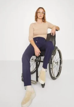 Anna Field Stoffhose - Dark Blue 13 Anna Field Stoffhose - Dark Blue -Anna Field d4acf861cab64480bf050a61c8537486